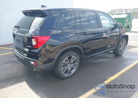 2021 Honda Passport Awd Ex-L из США, поврежденный, VIN 5FNYF8H59MB031013